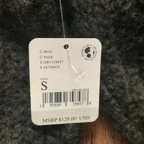 NWT Free People Black Sweater - Picture 11 of 16